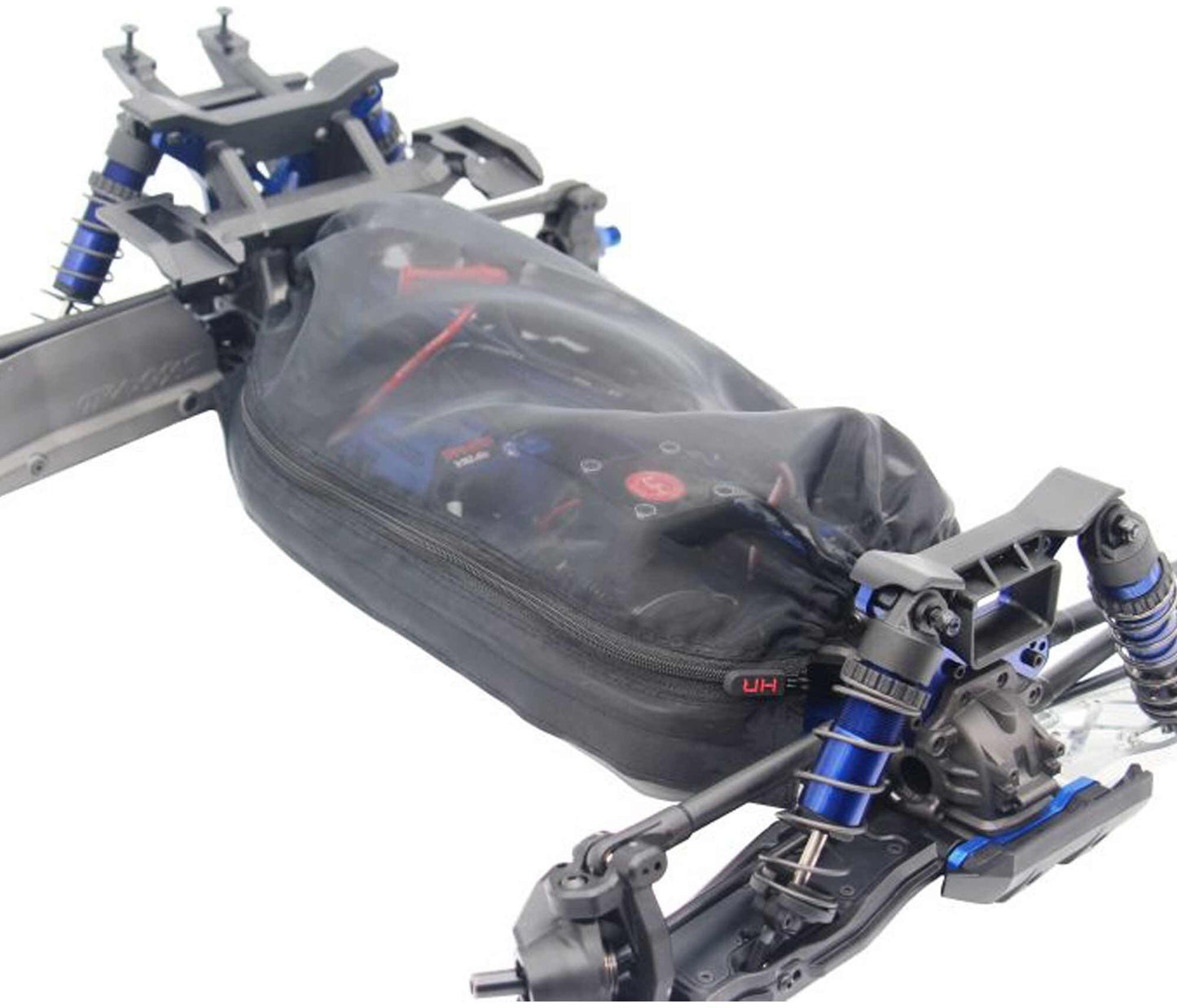 Hot Racing SLG16C 1:8 Arrma TRA Sledge Dirt Guard Chassis Cover