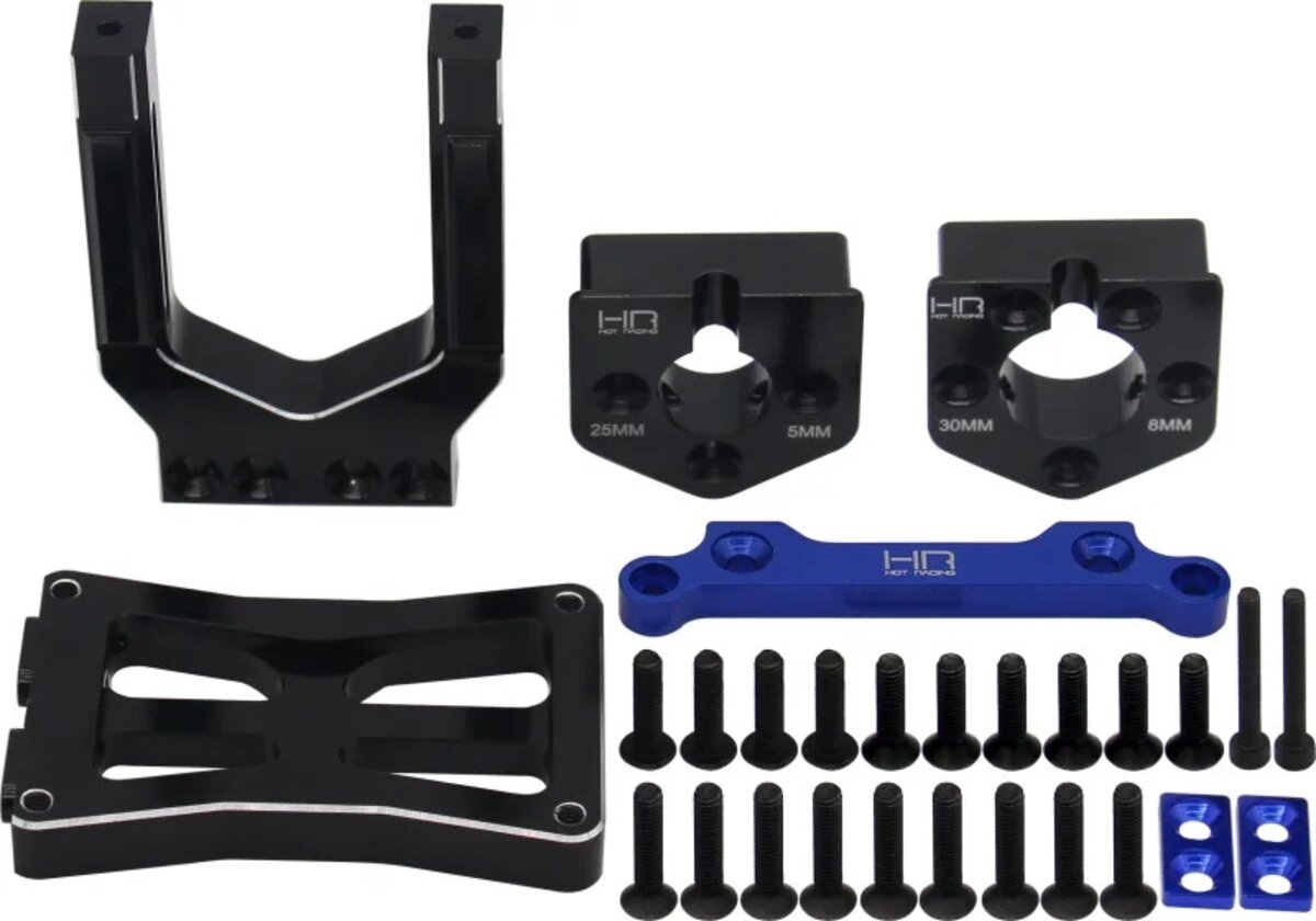 Hot Racing XMX38AX01 X Maxx 25mm or 30mm Sliding Motor Mount