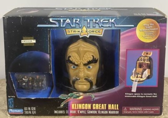 Playmates 16241 Star Trek Strike Force Klingon Great Hall Collectors Series