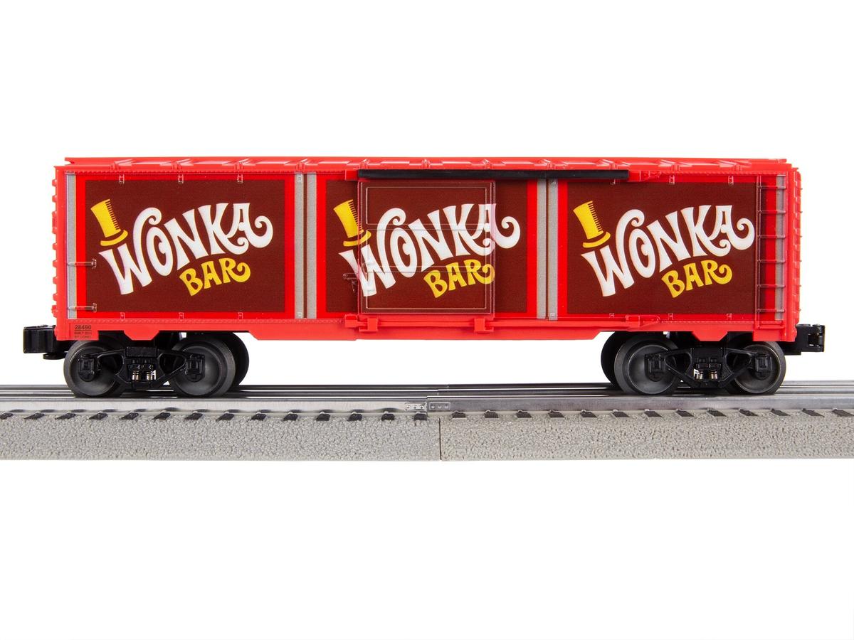 Lionel 2328490 O Wonka Bar Golden Ticket Boxcar