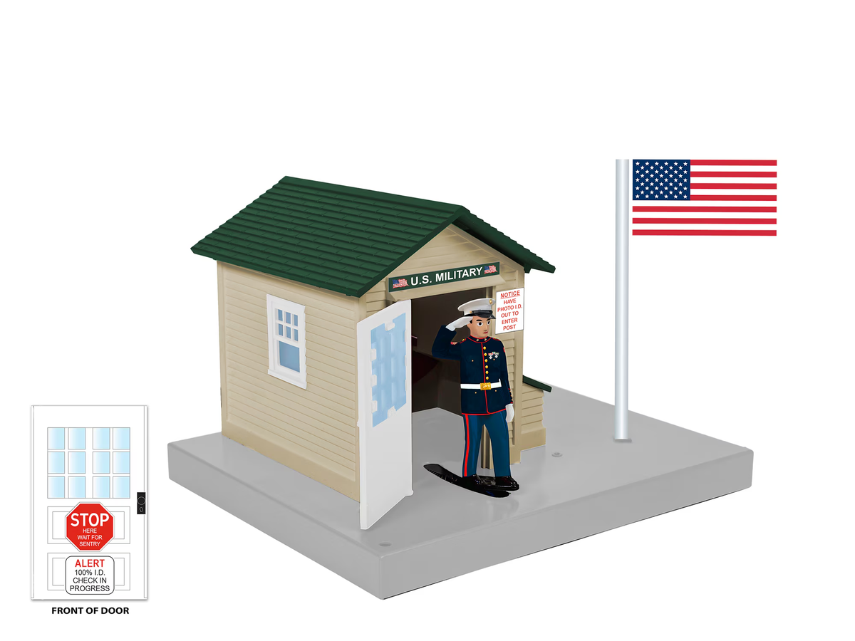 Lionel 2329300 O Assembled Patriots Salute Gateman