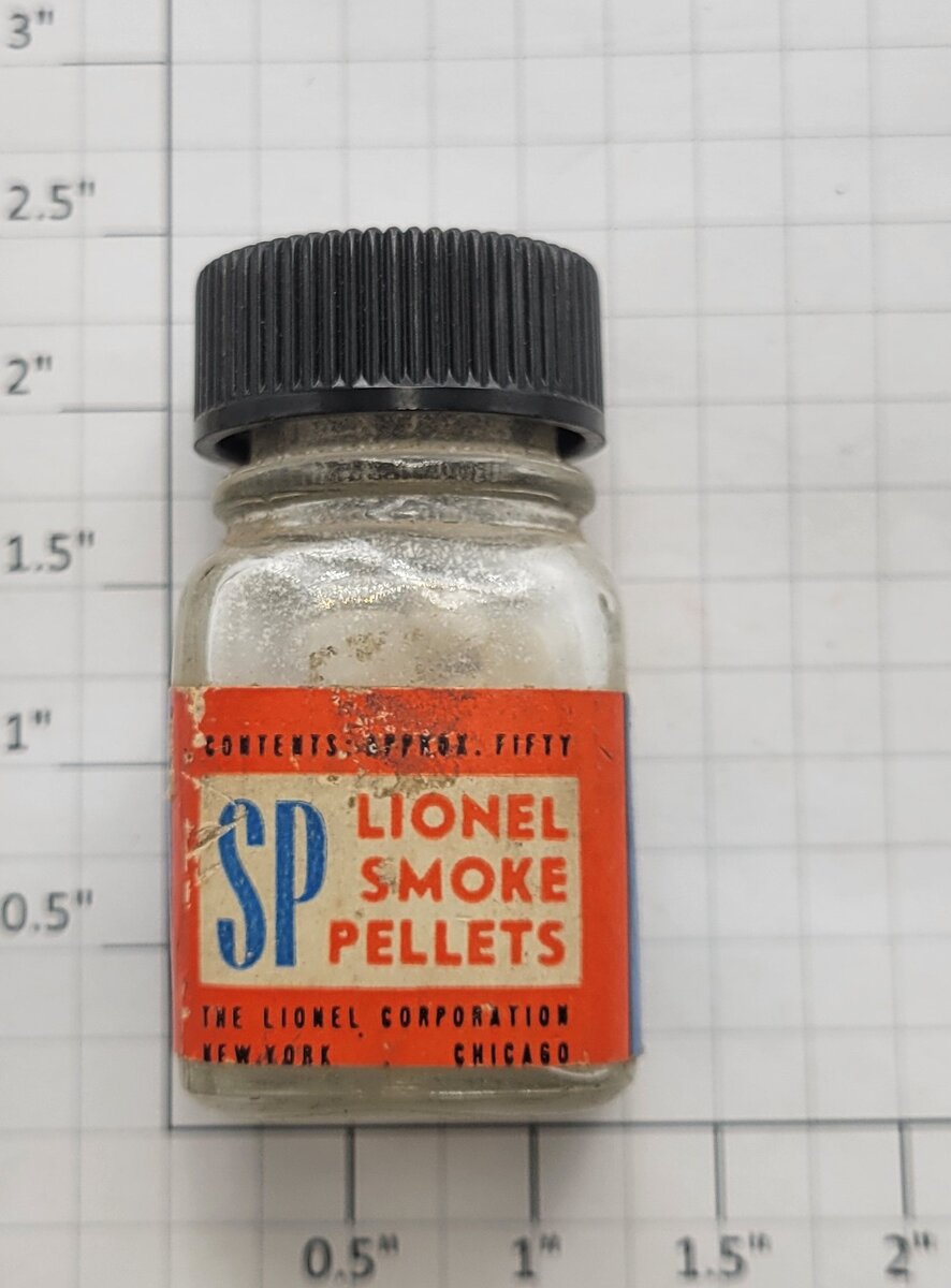 Lionel SP-SPX1 Vintage Smoke Pellets Bottle