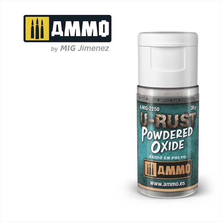Mig Jimenez 2250 U-RUST Powdered Oxide - 35 g Bottle