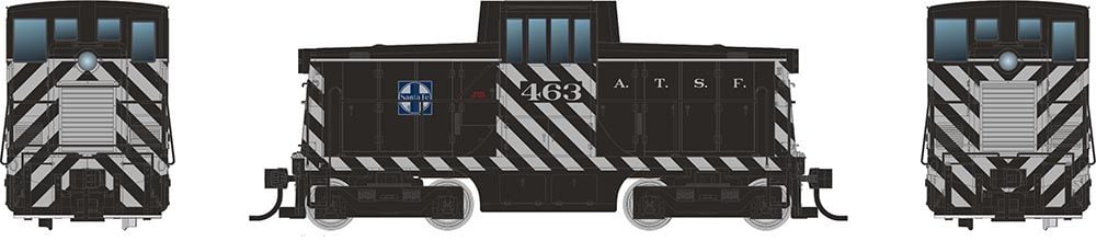 Rapido Trains 048501 HO SF GE 44 Tonner Diesel Locomotive DC/DCC/Sound #463