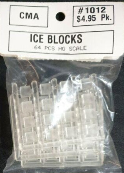 CMA 1012 HO Scale Ice Blocks (Pack of 64)