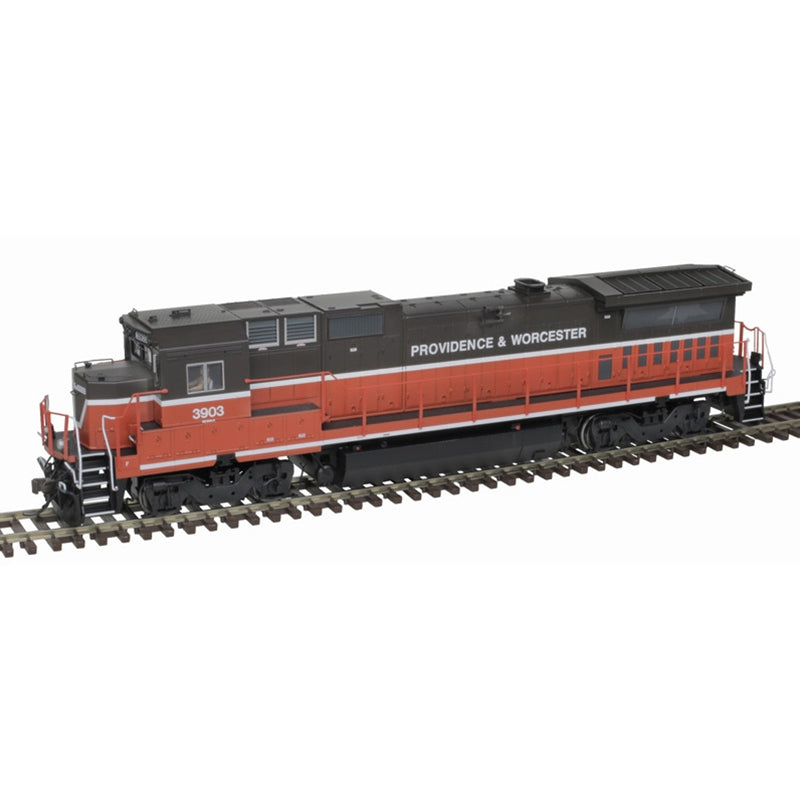 Atlas 10004302 HO Providence & Worcester Dash 8-40B Diesel Locomotive #3907