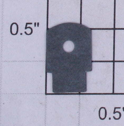 Lionel NH-08 Gray Fiber Plate w/ Hole No Rivet for Contact Insert