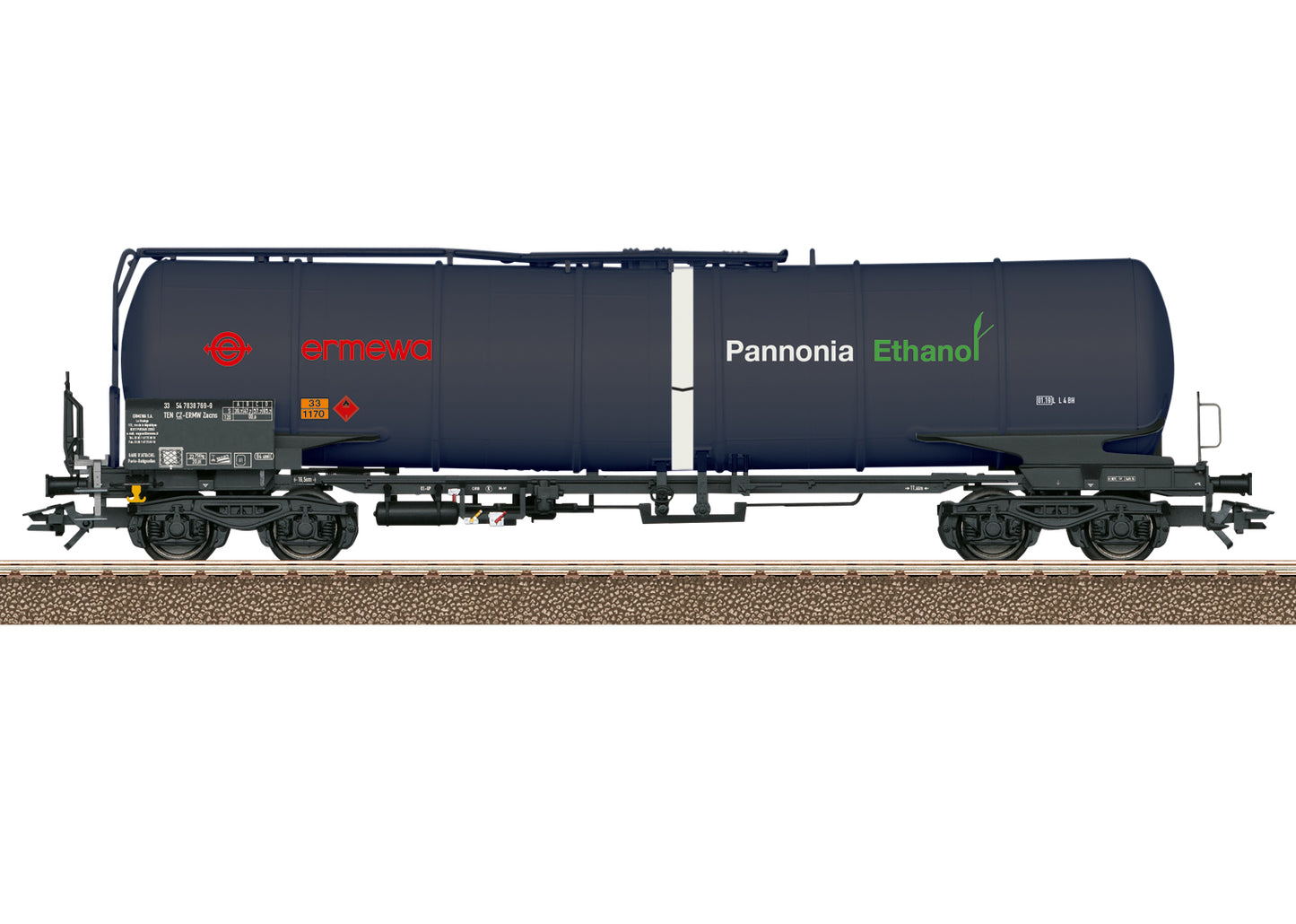 Trix 24225 HO Ermewa Type Zacns Tank Car
