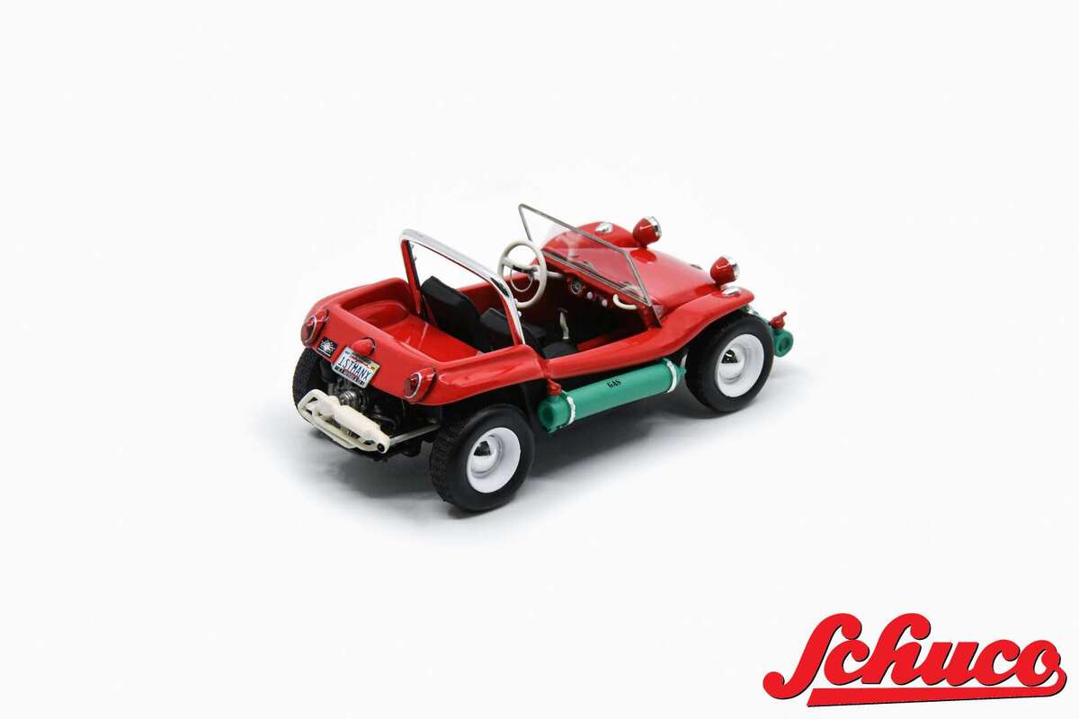 Schuco 450924700 1:43 1964 Meyers Manx Buggy Red Diecast Model Car