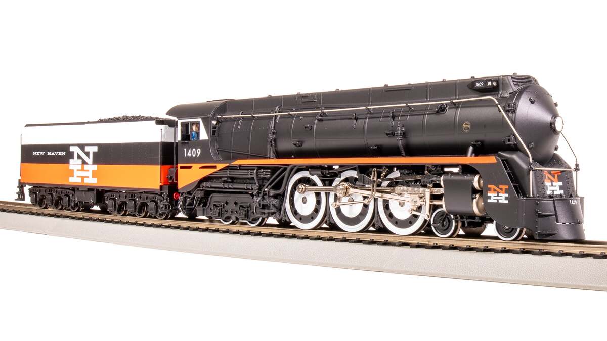 Broadway Limited 7877 HO NH McGinnis I-5 Steam Locomotive Sound/DCC #1409