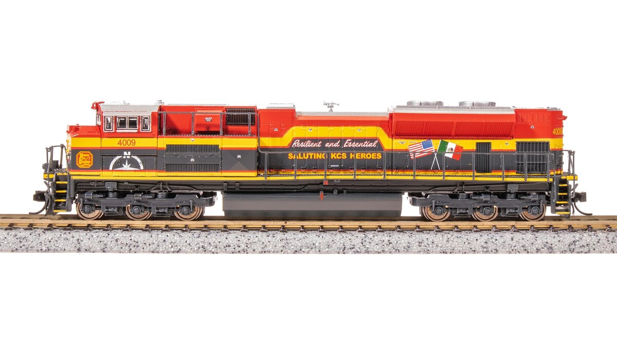 Broadway Limited 8422 N KCS EMD SD70ACe Diesel Locomotive Sound/DC/DCC #4009