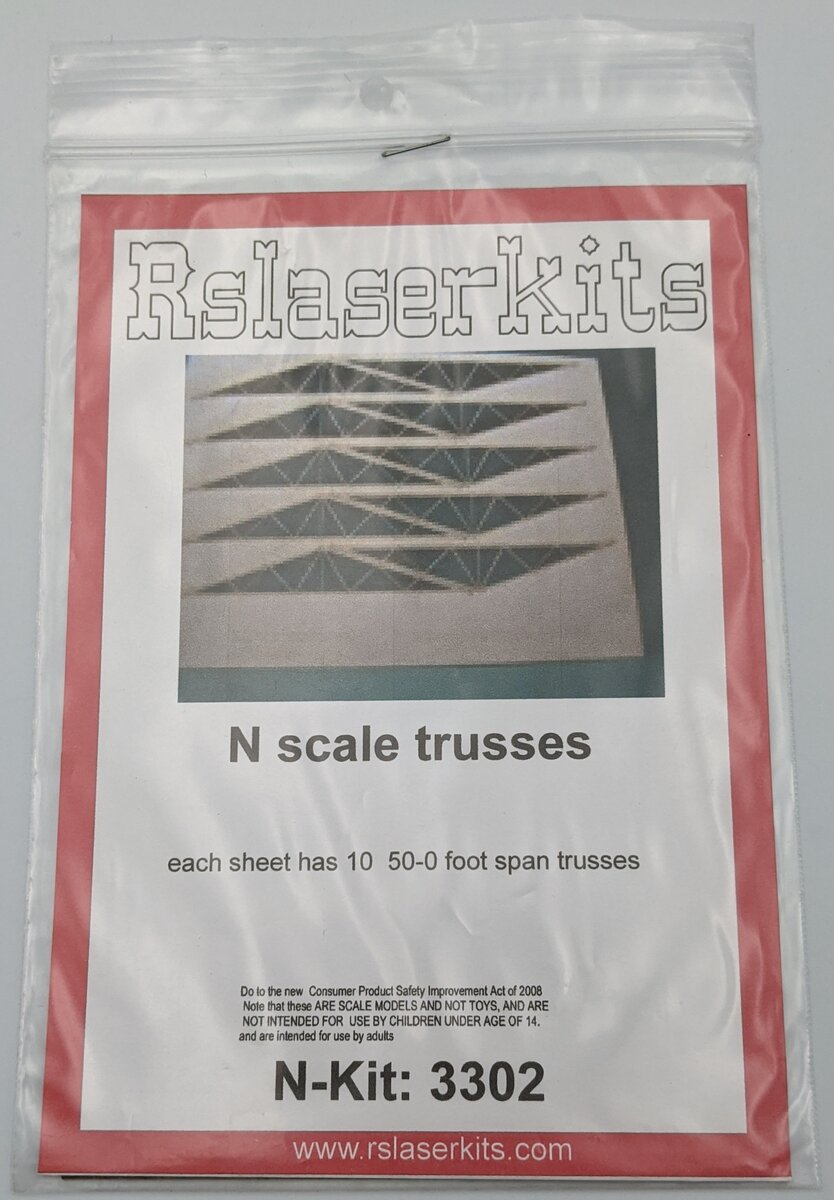 RS Laser Kits 3302 N TRUSSES 50-0ft (10 Pack)
