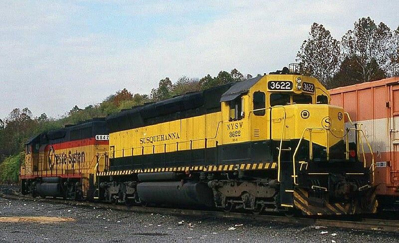 Broadway Limited 7976 HO NYSW EMD SD45 Diesel Locomotive P4 Sound