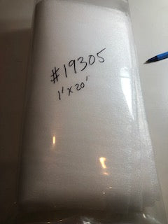 A-Line 19305 HO 1' x 20' Thick Foam Liner Material