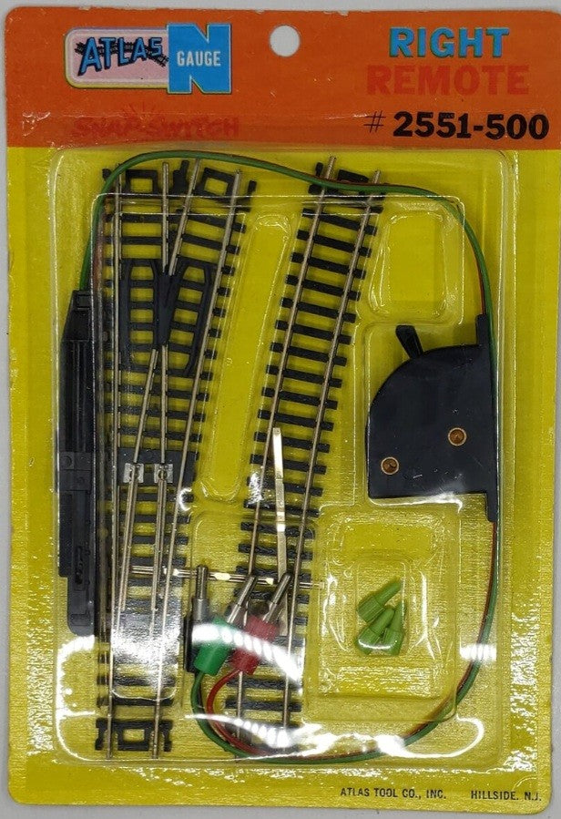 Atlas 2551 N Scale Right Hand Remote Snap Turnout Switch