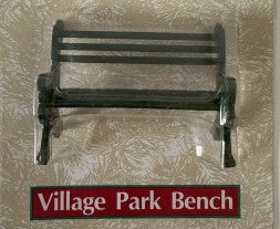 Trim A Home 0-047152-111 Village Park Bench for Christmas Village