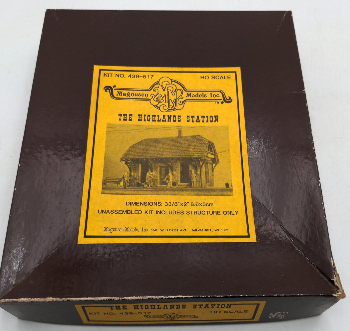 Magnuson Models 439-517 HO Scale The Highlands Station Building Kit