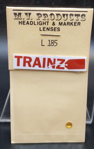 MV Products L185 HO Scale Realistic Light Lenses for Models Clear One Piece
