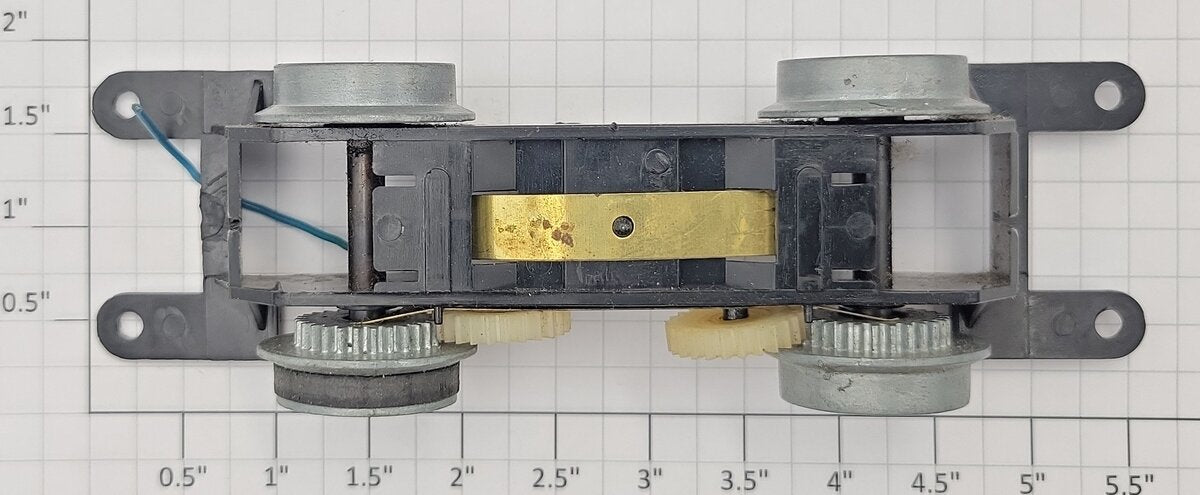 Lionel 8350-35 Motor Frame Assembly with Wheels - Incomplete