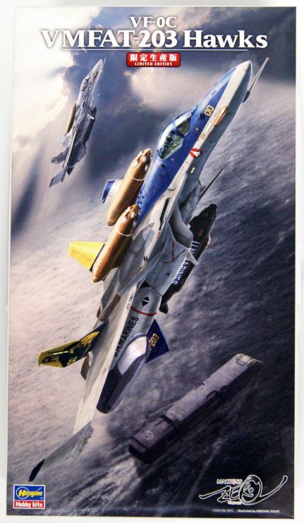 Hasegawa 65785 1:72 Macross Zero VF-0C VMFAT-203 Hawks Aircraft Model Kit