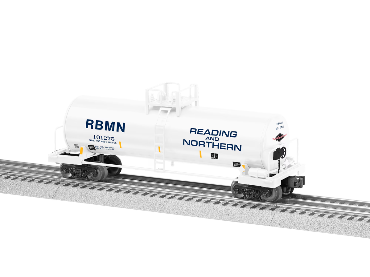 Lionel 2343011 O Reading & Northern Unibody Tank Car #101275
