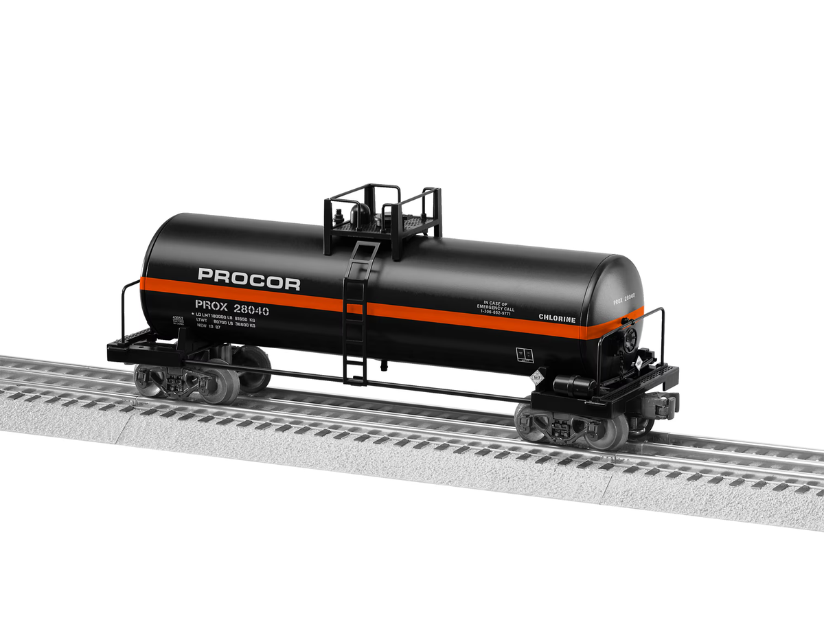 Lionel 2343052 O Procor Unibody Tank Car #28040