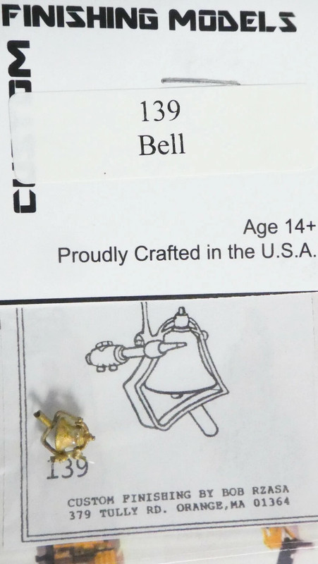 Custom Finishing 110 HO High Hood Mounted Type 1 Bells