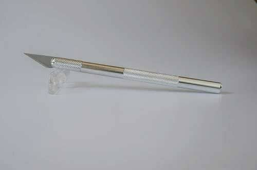 Evergreen Scale Models 71100 #11 Blade Precision Craft Knife w/ Aluminum Handle