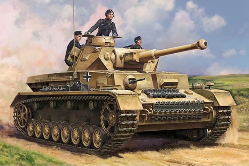 Hobby Boss 84840 1:48 German Pz.Kpfw.IV Ausf.F2 Medium Tank Plastic Model Kit