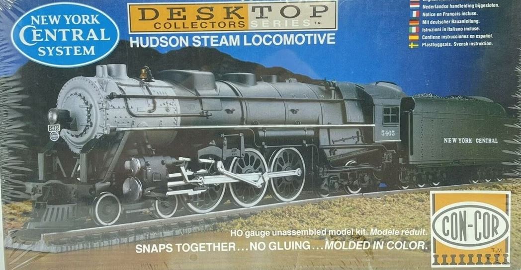 Con-Cor 001-00200 1:87 NY Central Hudson Steam Locomotive Plastic Kit