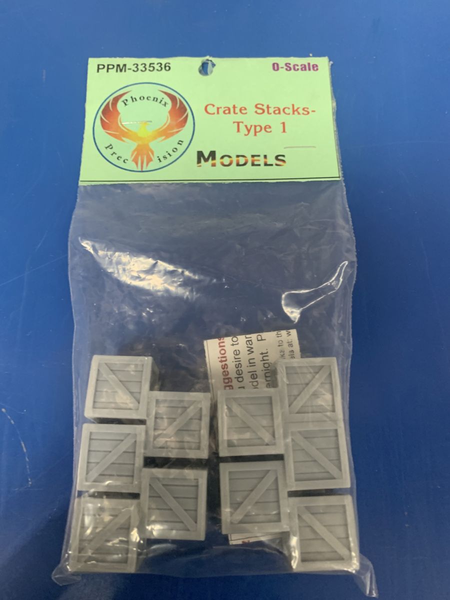 Phoenix Precision Models 33536 O Type 1 Crates (Pack of 2)