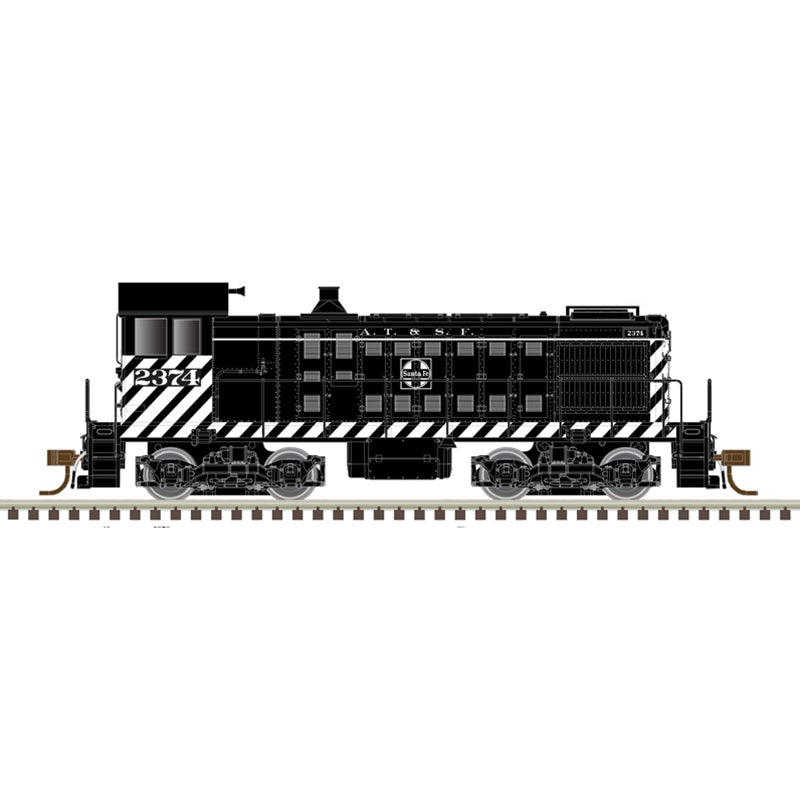 Atlas 40005689 N Santa Fe ALCO S-2 Diesel Locomotive #2374