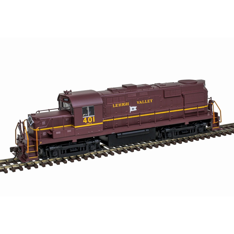 Atlas 10004365 HO Lehigh Valley Silver RS-32/36 Diesel Locomotive #401