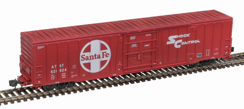Atlas 50006534 N SF "Shock Control" Gothic Repaint Master BX-177 Boxcar #621824 LN/Box