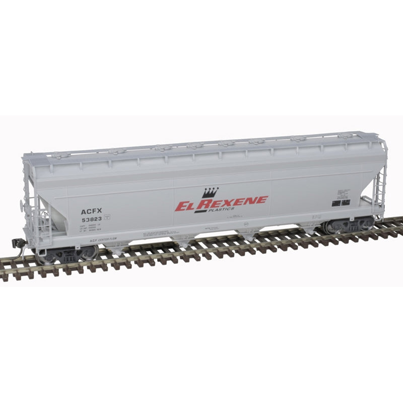 Atlas 20007376 HO EL Rexene Master ACF 5250 Covered Hopper #53807