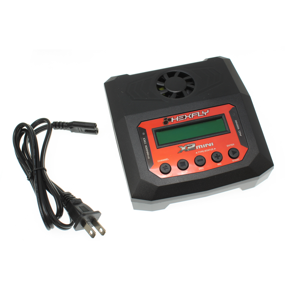 Redcat Racing RER14615 Hexfly X2 Mini Dual Intelligent Charger