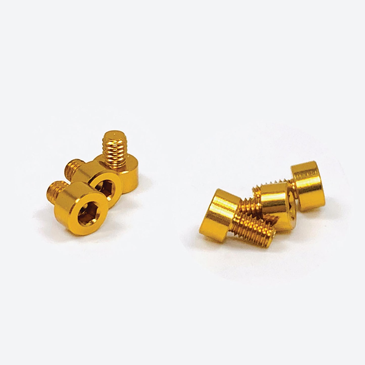 Team Epic REV1131G Gold X-Factor Aluminum Screw Kit (Set of 6)