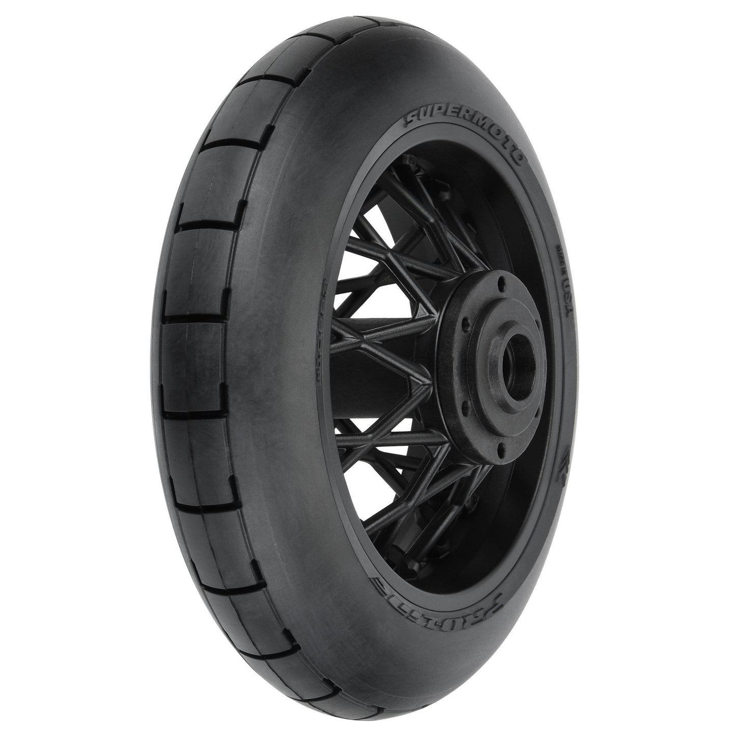 Pro-Line Racing 1022310 1:4 PROMOTO-MX MTD Black Supermoto S3 Rear Tire