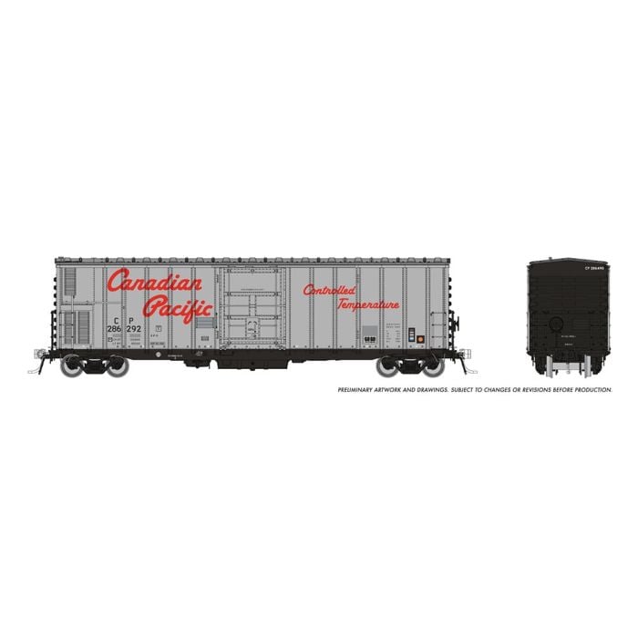 Rapido Trains 0150004 HO CP Script NSC Mechanical Reefer (Pack of 6)
