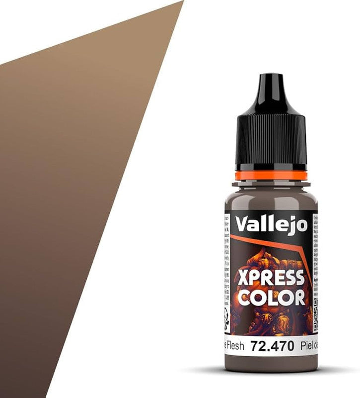 Vallejo Paint 72470 Zombie Flesh Xpress Color Acrylic Paint - 18 ml. Bottle