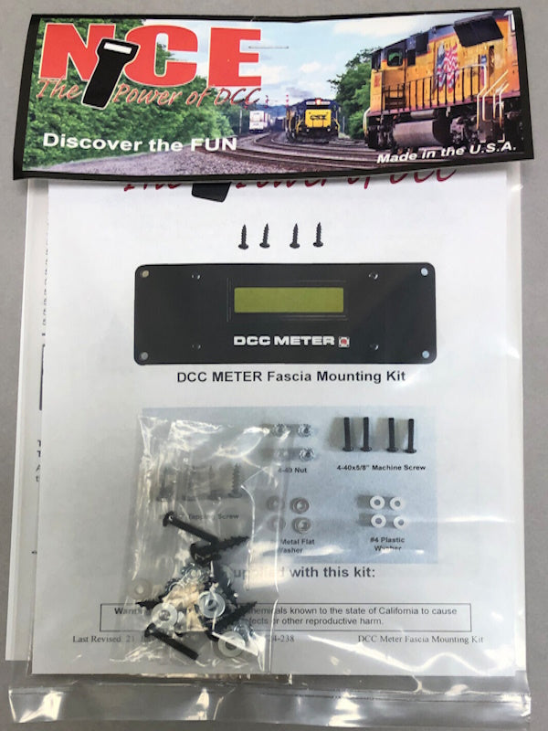 NCE Corporation 524328 DCC Meter/Fascia Mounting Kit
