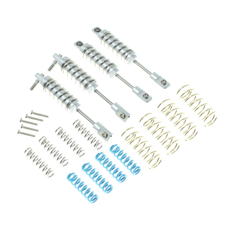 Redcat Racing 16319 Front/Rear Adjustable CNC Alum Shock Absorbers (Pack of 4)
