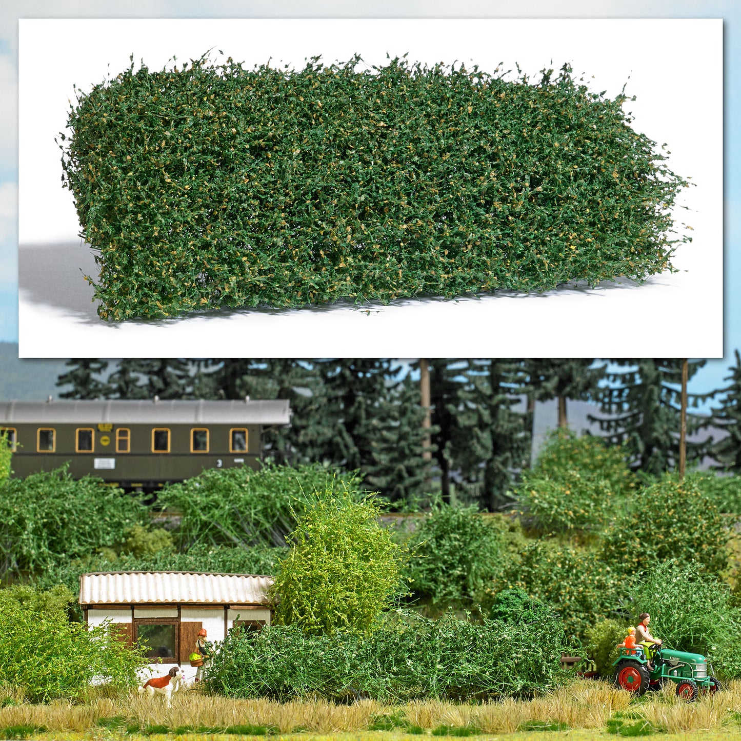 Busch 3599 HO/N/TT Late Summer Shrub Mat