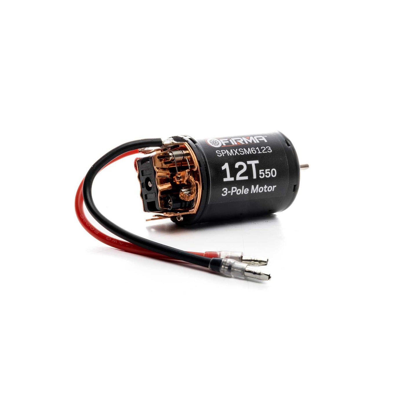 Spektrum SPMXSM6123 Firma 12T Rebuildable 550 3-Pole Brushed Motor
