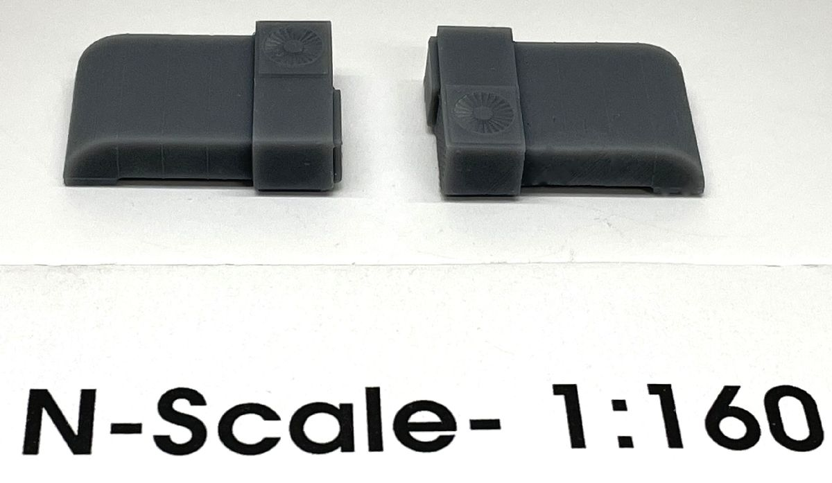 Phoenix Precision Models 30555 N Industrial Rooftop HVAC Unit 3-D Printed Kit