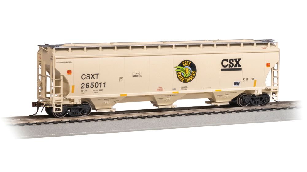 Bachmann 70631 HO CSX Trinity 5161 3-Bay Hopper #265044