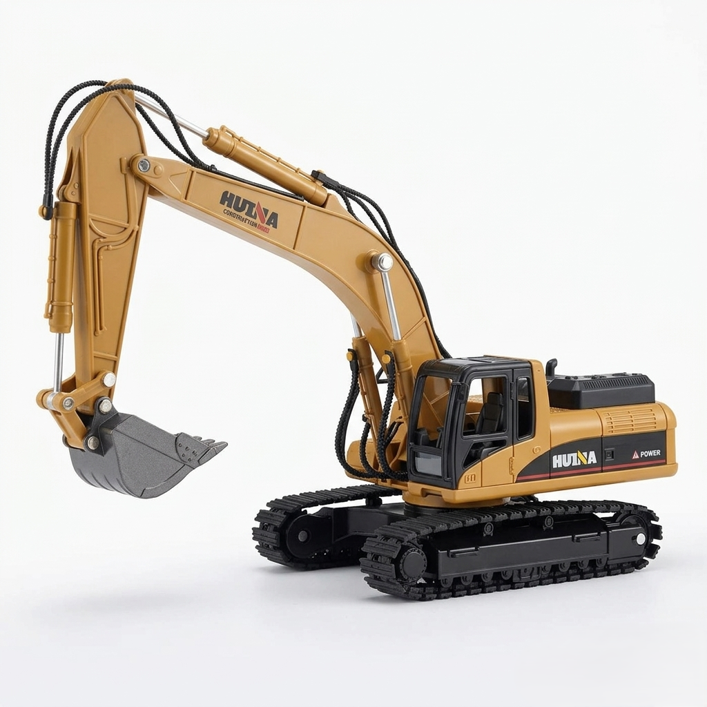 Imex 14531 1:50 Yellow Digger Excavator Diecast Model