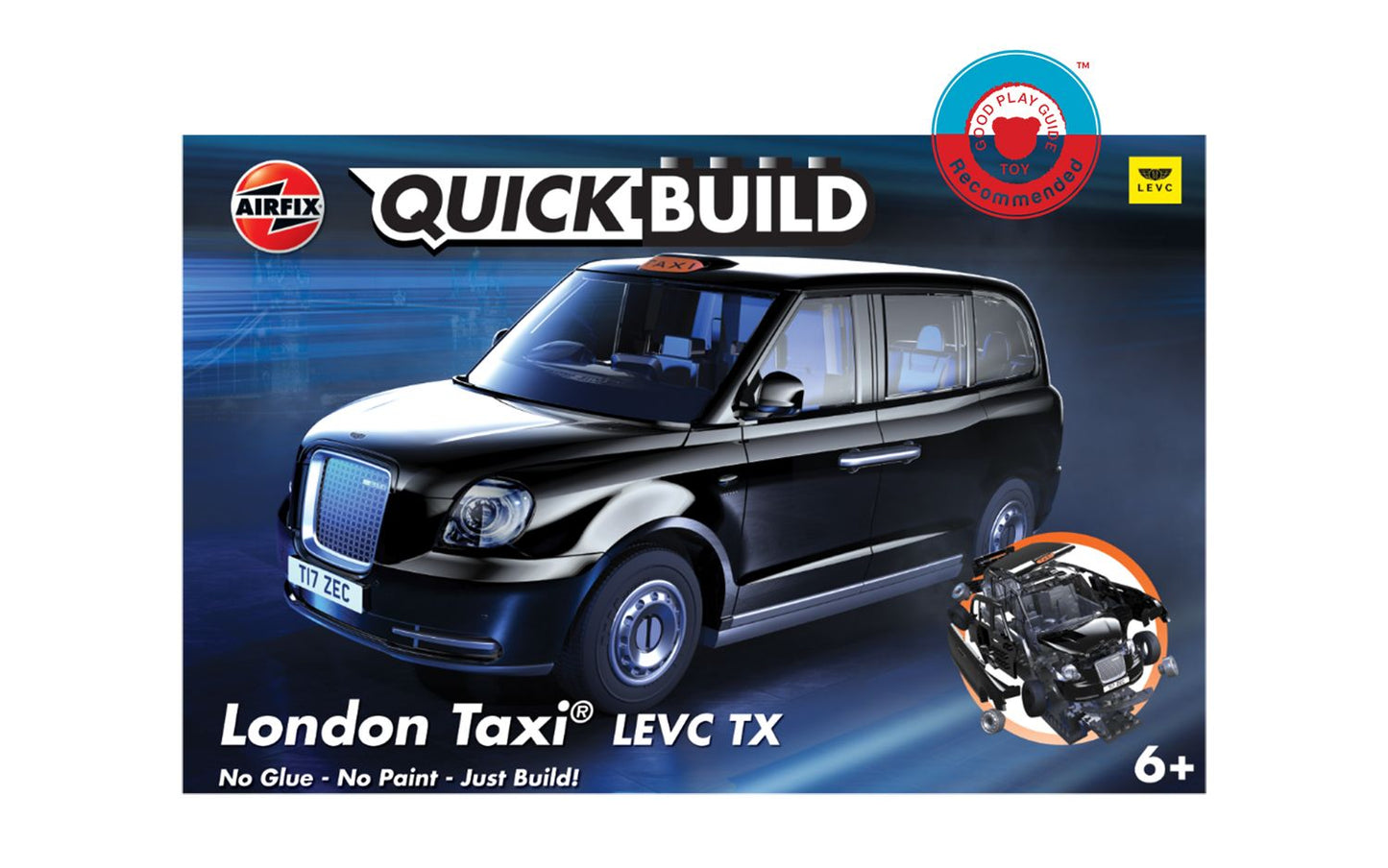 Airfix Products J6051 Quick Build London Taxi LEVC TX Car Plastic Model Kit