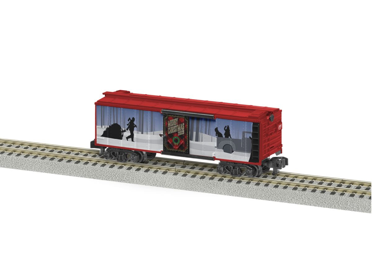 American Flyer 2319260 S 2023 Christmas Boxcar NIB