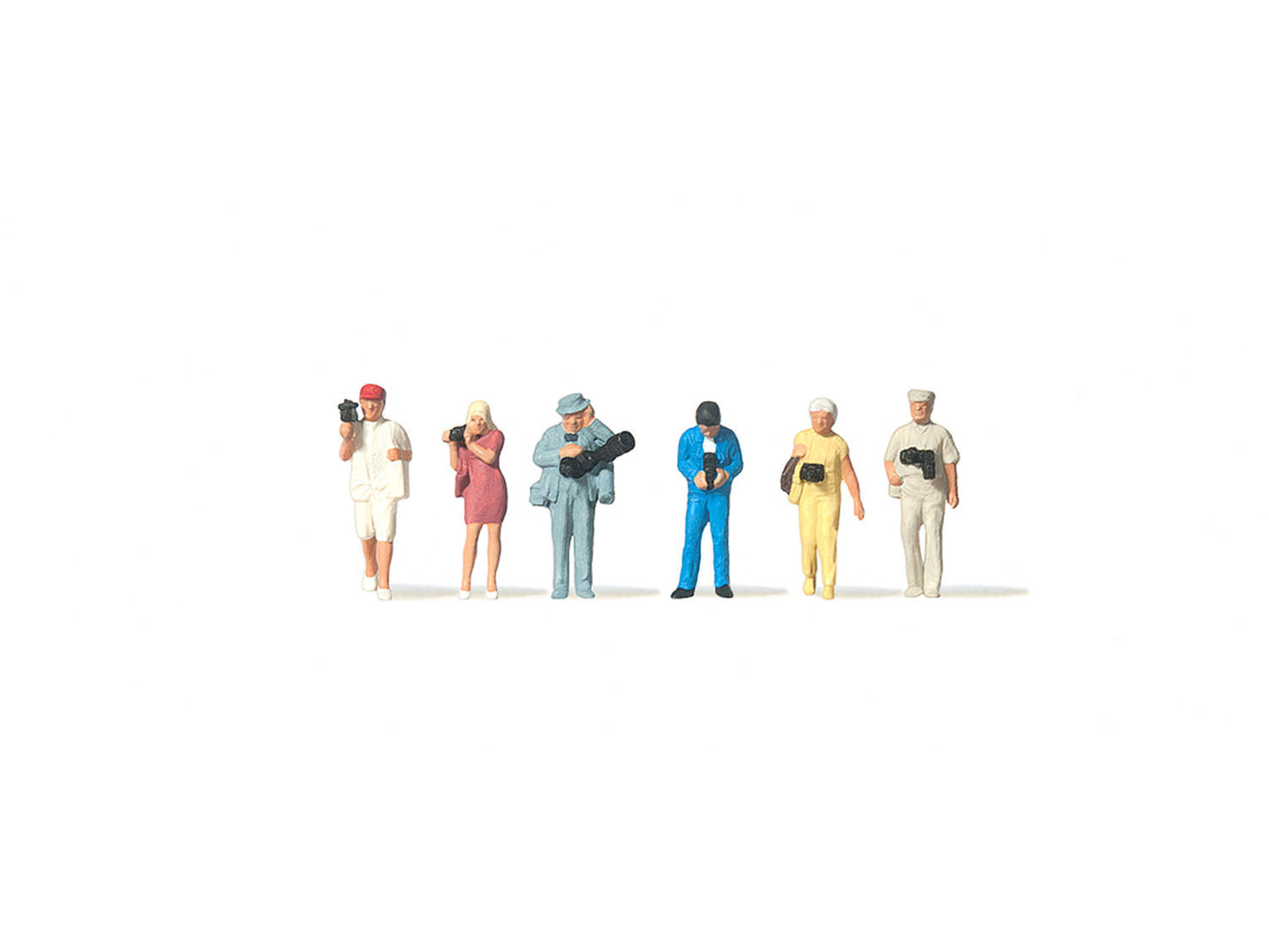 Merten 282532 TT Tourists Figures with Cameras (Set of 6)